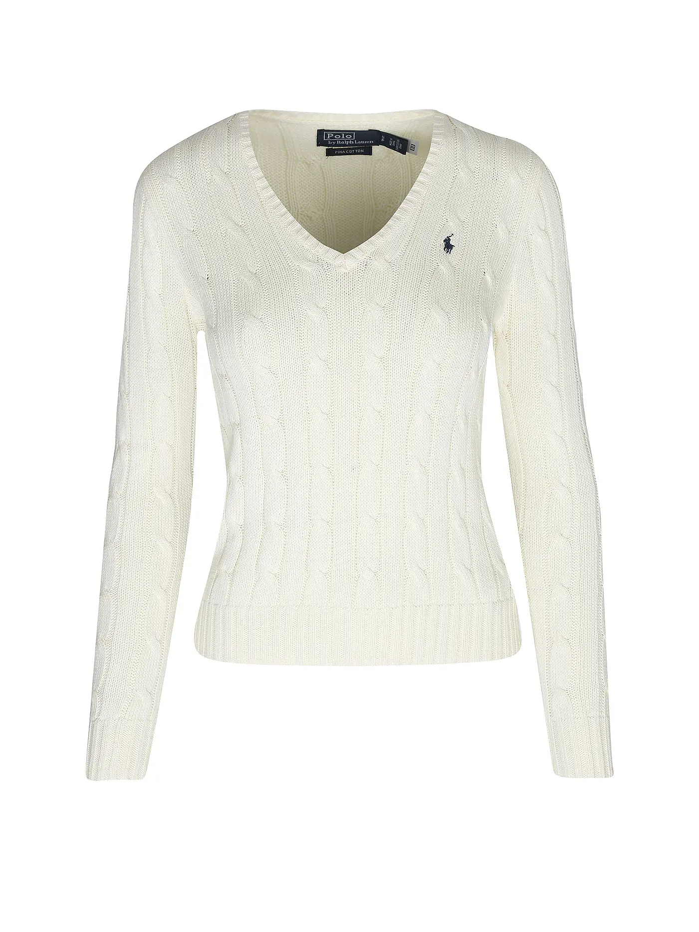 POLO RALPH LAUREN | Pullover Slim Fit KIMBERLY | creme